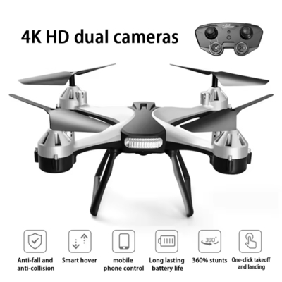 New Drone RC Aircraft 4K HD Aerial Photography Camera Kids Helicopter Anti Fall Plane Toy