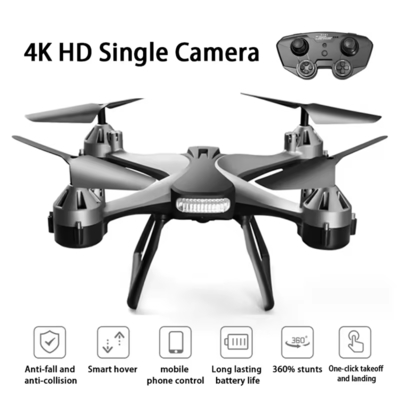 New Drone RC Aircraft 4K HD Aerial Photography Camera Kids Helicopter Anti Fall Plane Toy