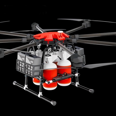 Large 150kg Aerial Fire Fighting Home Property Forest Defense Customizable 100 Kg Payload Heavy Lift RC Firefighting Drone