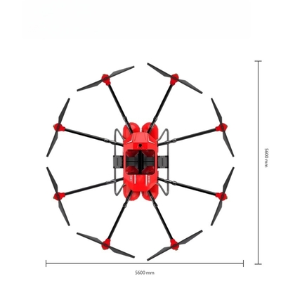 Advanced 100kg Fire Rescue Drone - Chemical Spray Night Vision for Fire Fighting in Hazardous Environments