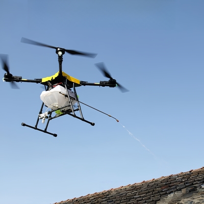 Factory Direct High-Pressure Carbon Fiber Water Gun for Building Exterior Cleaning by Drone