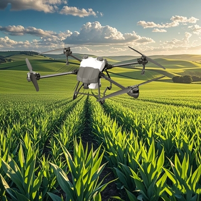 Large-capacity Agricultural Plant protection Drones Are Easy to Operate Carbon Fiber's Lightweight Makes Them Suitable for Farms